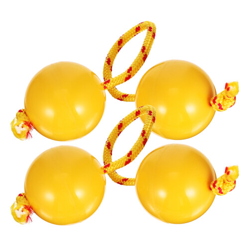 4St Dubbele Shakers ABS Kinderspeelgoed Percussie