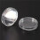 10 pcs Small round transparent plastic coin capsules box 20mm 8