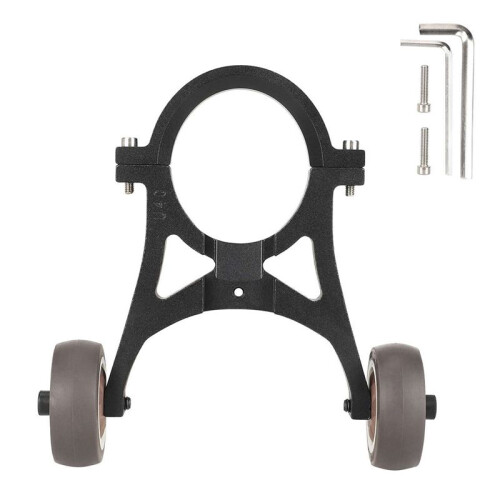 F Series/4pro Training Wheels Electric Scooter Auxiliary Small Wheels Folding Inverted Push-Pull Assist Bracket 1