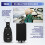 12V 10A 1Ch Wireless Remote Control  System Receiver Transmitter 2 Buttons Waterproof Remote 433Mhz 4
