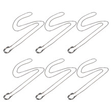 12Stk Brillenband Damen Herren Silber Verstellbar Elegant