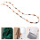 4Stk Perlen Schulterkette Crossbody Bag Strap Zubehör 11