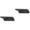 2Stk Hitzeschild Abgasschutz Schwarz 6