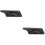 2Stk Hitzeschild Abgasschutz Schwarz 8