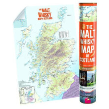 The MALT WHISKY MAP OF SCOTLAND by James McEwan Other Book