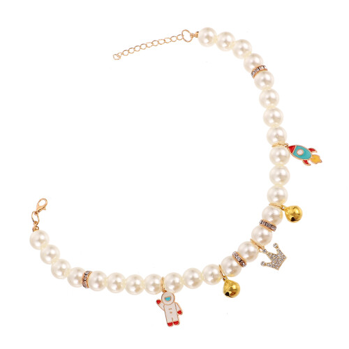 2Stk Goldenes Katzengeschirr Mit Glocke Bequem & Langlebig 2
