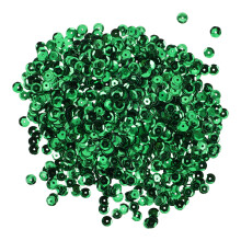 3Stk Robuste Grüne Pailletten Rund Für DIY Kleidung Schmuck