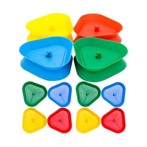 36Stk Bunter ABS Poker Kartenhalter Handsfree Kartenhalter Stabil 1