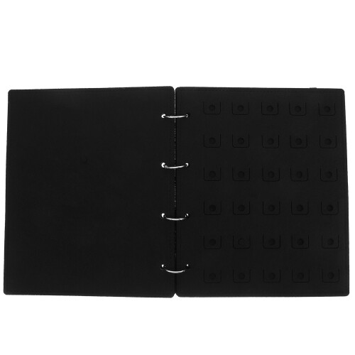 2Stk Schwarze Pin Display Hülle Mit Sicherem Aufbewahrungsfach