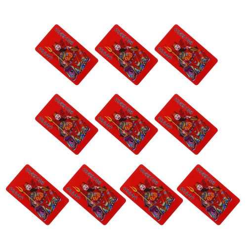 60Stk Segenskarte 2025 PVC Multicolor Für 2