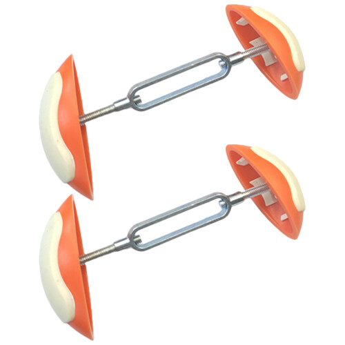 3Paare Schuhdehner Haushalt Schuhformer Eisen Orange