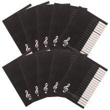 30Stk Leichtes Papier-Notizbuch Für Musikliebhaber Und Komponisten