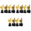 12Stk Goldene Wettbewerbs-Trophäen Kinder Form 5
