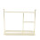2Pièces Rack À Linge Miniature Fer Accessoire Décoratif 1