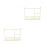 2Pièces Rack À Linge Miniature Fer Accessoire Décoratif 8