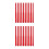20Pièces Pince Pose Bougie Rouge Caoutchouc Auto Durable 7