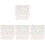 40Pièces Ensembles Nappes Pliables Bébé, Papier Jetable, Idéal Voyage 3