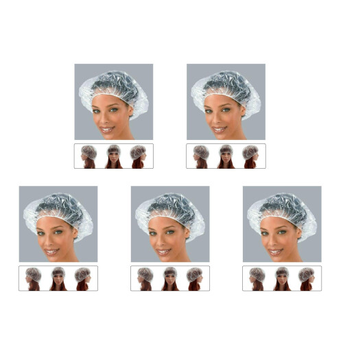 500Pièces - Jetables Transparente Pour Beauté Et Bain 2