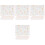 40Pièces Ensembles Nappes Pliables Bébé, Papier Jetable, Idéal Voyage 4
