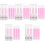5Ensembles Marqueurs Rose Pour Sourcils Et 5