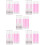 5Ensembles Marqueurs Rose Pour Sourcils Et 10