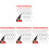 60Ensembles Goupilles De Extincteur Rouge Pour Usage 2