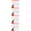 60Ensembles Goupilles De Extincteur Rouge Pour Usage 6