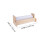 2Ensembles Distributeur Papier Rouleau Bois Beige Pour 11