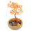 4Pièces Bonsai Cristal Rose Pierre Arbre Décor 3