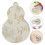 3Pièces Étui Ciseaux Mini Beige Tissu Brodé Rangement Protège Ciseaux 10