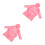 2Pièces Robes Flanelle Rose Pour Bain, Et 5