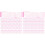 1900Pièces Étiquettes Vêtements Rosé Polyester PP Usage Boutiques 3