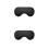 2Pièces Masque Yeux Respirant Confortable Noir Pour 6