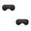 2Pièces Masque Yeux Respirant Confortable Noir Pour 9