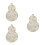 3Pièces Étui Ciseaux Mini Beige Tissu Brodé Rangement Protège Ciseaux 6