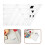 3Pièces Règle En Transparente Pour Couture Quilting 11
