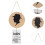 5Pièces Signes Toilettes Bois Multi Pour Et Maison 11