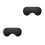2Pièces Masque Yeux Respirant Confortable Noir Pour 5