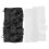 4Paires Punk Rippés Multicolores Polyester Accessoires Gothiques 1