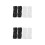 4Paires Punk Rippés Multicolores Polyester Accessoires Gothiques 8