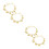 2Paires Bracelets Danse Orientale Métal Chic 5