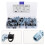 360Pièces Kit Accessoires Graissage Auto Multicolor Métal Durable 9
