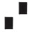 2Pièces Couverture Cahier A5 Tissu Noir Lavable Protectrice 7
