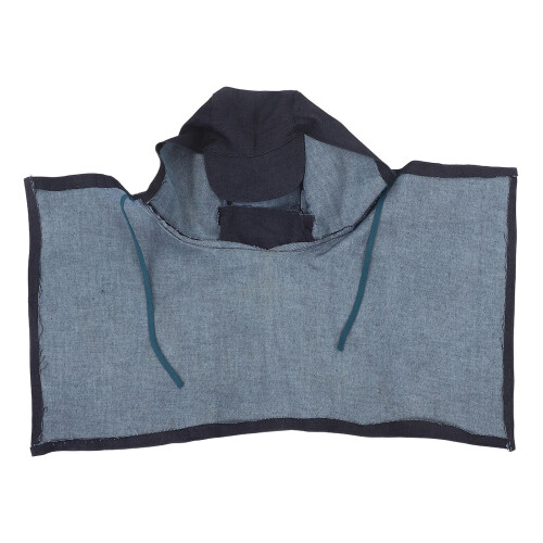 9Pièces Protection Casque Denim Bleu Couvre-Cou Épaules Durable 2