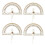 20Pièces Kit Bois DIY Mesure Angle Règle Éducative Pour Enfants 3