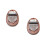 2Pièces Instrument Musical Portable Kalimba 8 Tons Bois Marron 5