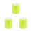 3Pcs Yellow Waterproof Reflective Warning Strips for Truck Car Use 4
