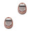 2Pièces Instrument Musical Portable Kalimba 8 Tons Bois Marron 3