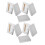 30Pièces Mini Canvases Coton Bois Pour Peinture Déco 1