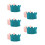 10Pièces Bonnet Tricoté Bébé Durable Couleurs Assorties 7